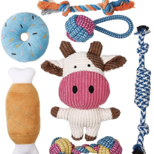 Jouet pour Chiot Toozey Lot de 7 Jouets Dentition