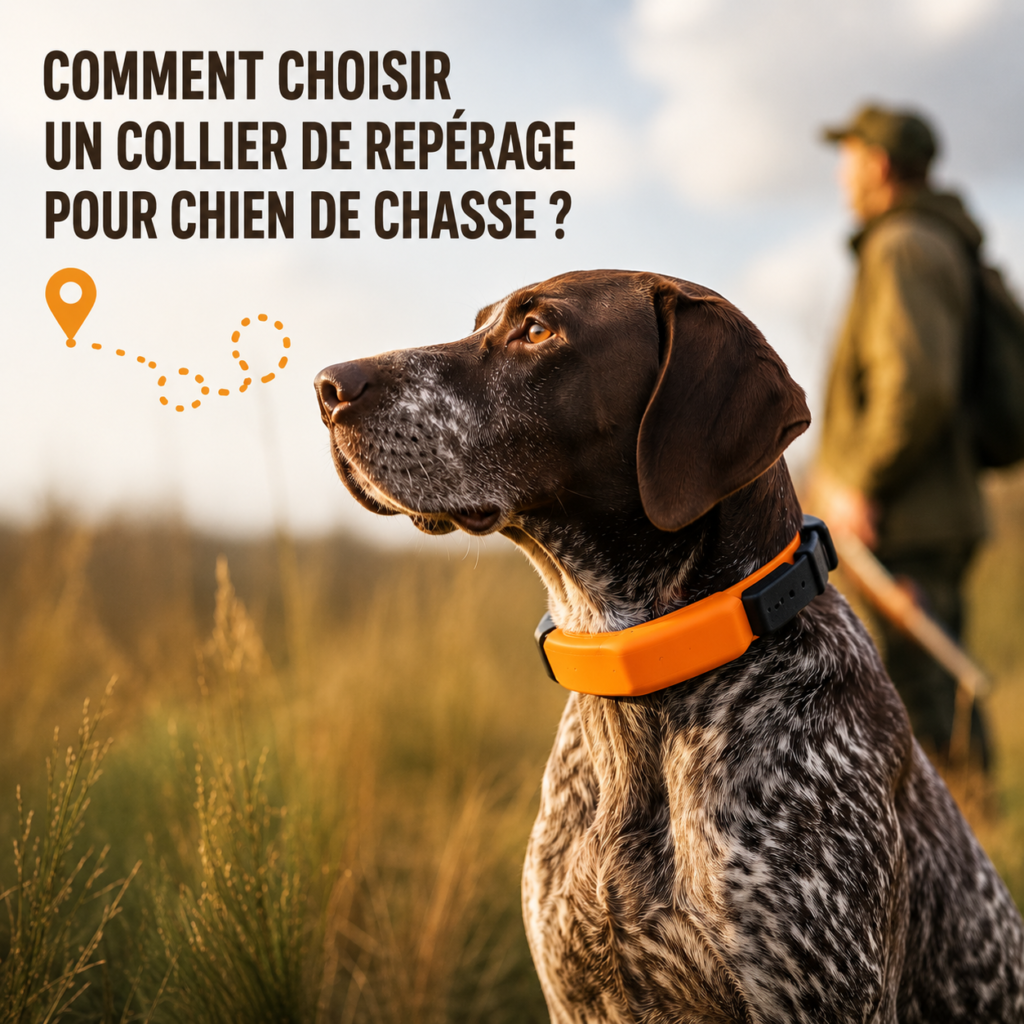 Comment choisir un collier de repérage pour chien de chasse ?