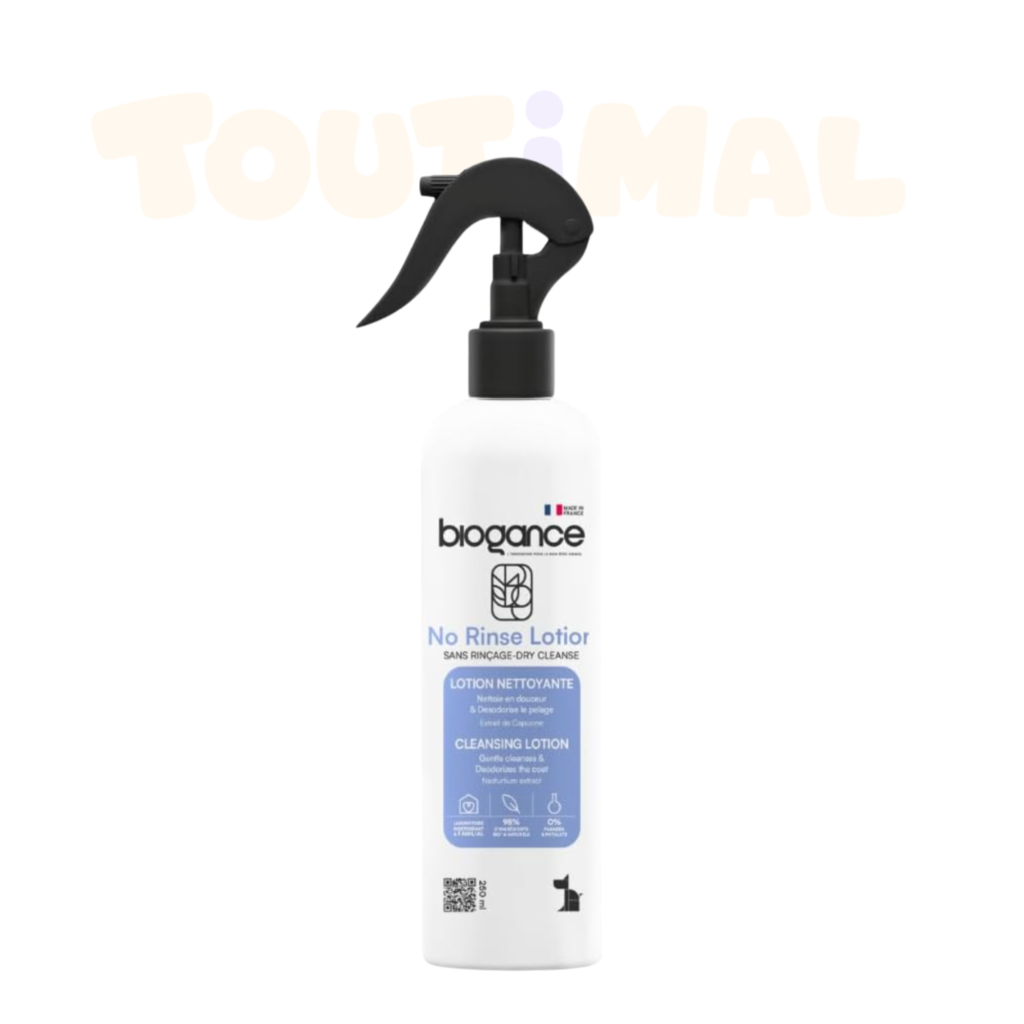 Lotion Sans Rinçage Chien Biogance No Rinse