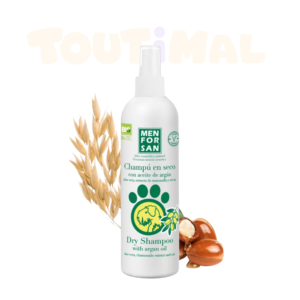 Shampoing Sec Chien à l’Huile d’Argan MENFORSAN