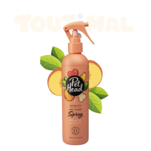 Spray Anti Odeur Chien Pet Head Quick Fix Pêche
