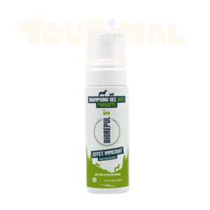 Shampoing Sec Anti-Parasitaire Chien et Chat BIOREPUL’S Veto