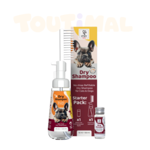 Shampoing Sec Écologique Chien ITSY Pets Rechargeable