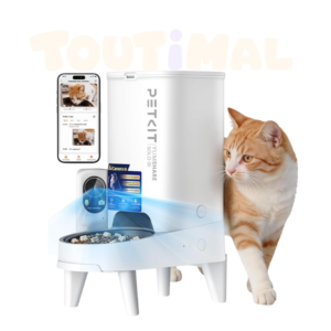 Distributeur Automatique Croquettes Chat PETKIT YumShare Solo 2 avec Caméra