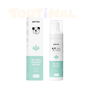 Shampoing Sec Chien Aloe Vera & Avoine Pet Wiz