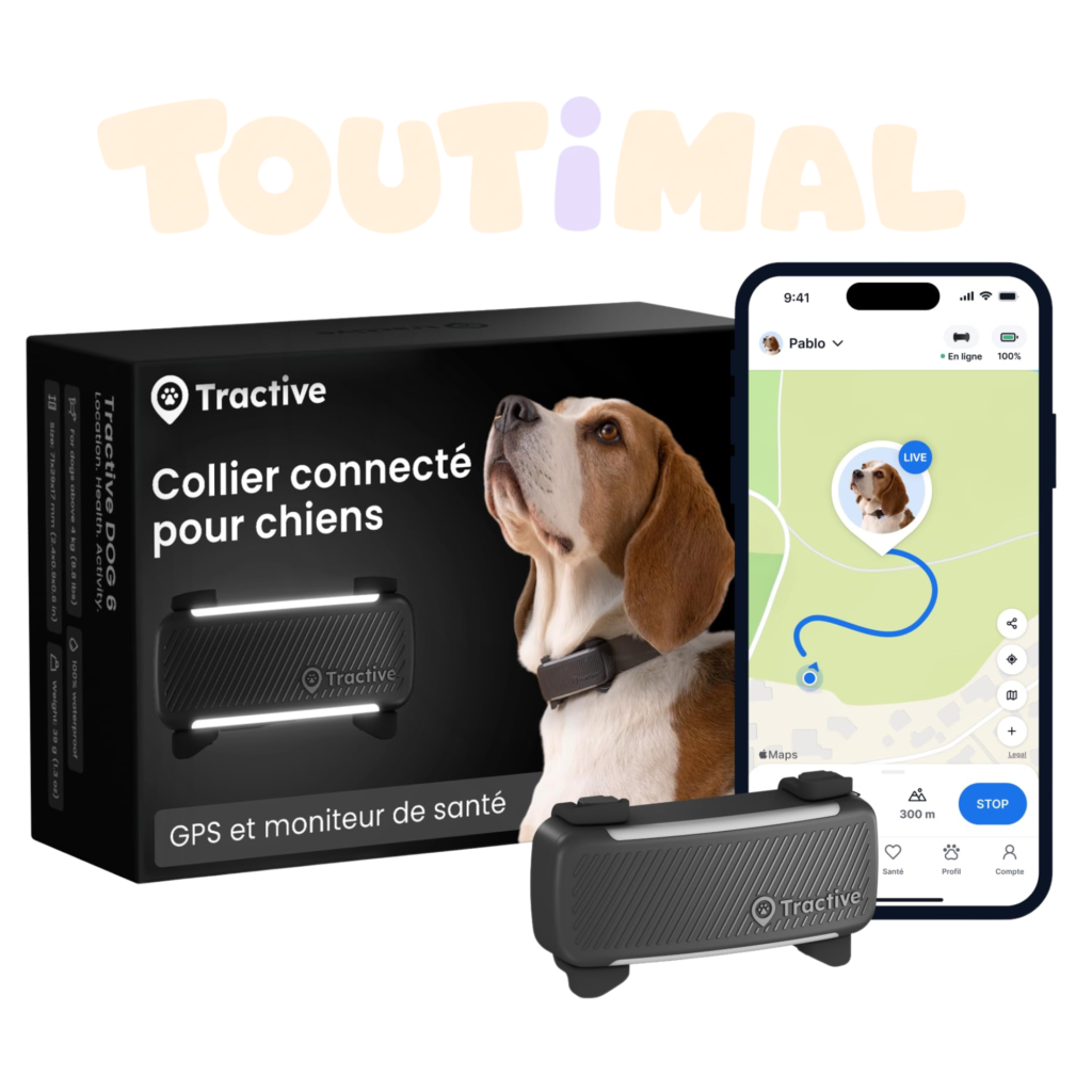Collier GPS Chien Connecté chien