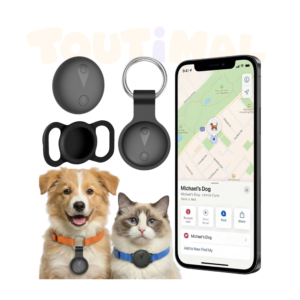Collier GPS Chien Sans Abonnement DisRun (Compatible Chat)