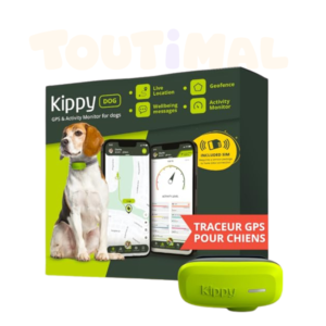 Collier GPS Chien Anti Fugue Kippy Dog 4G Connecté