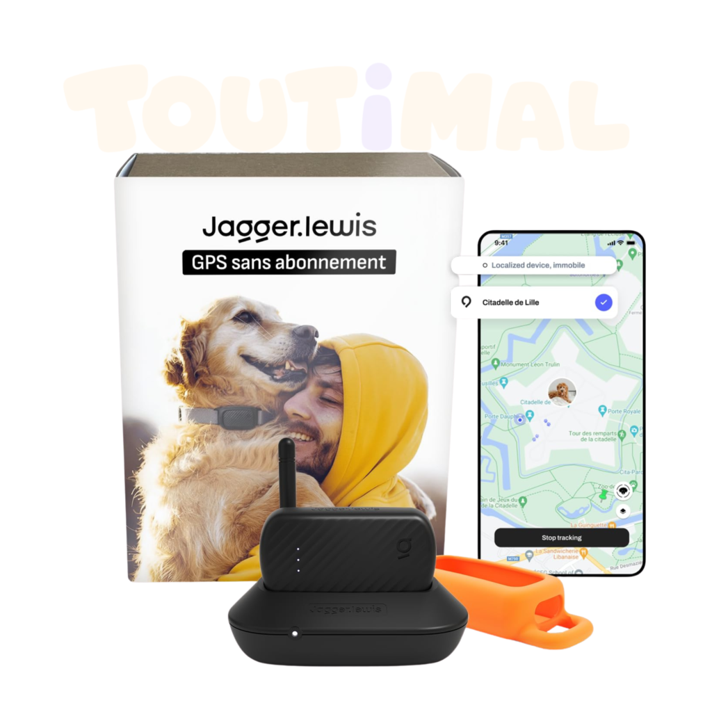Collier GPS Chien Sans Abonnement Jagger Lewis JAG GPS S2